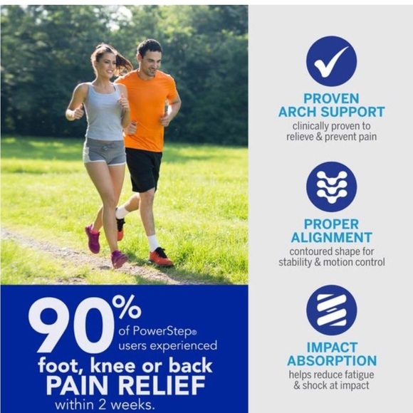 Powerstep ProTech 3/4 Pro Orthotic Supports - Picture 6 of 8